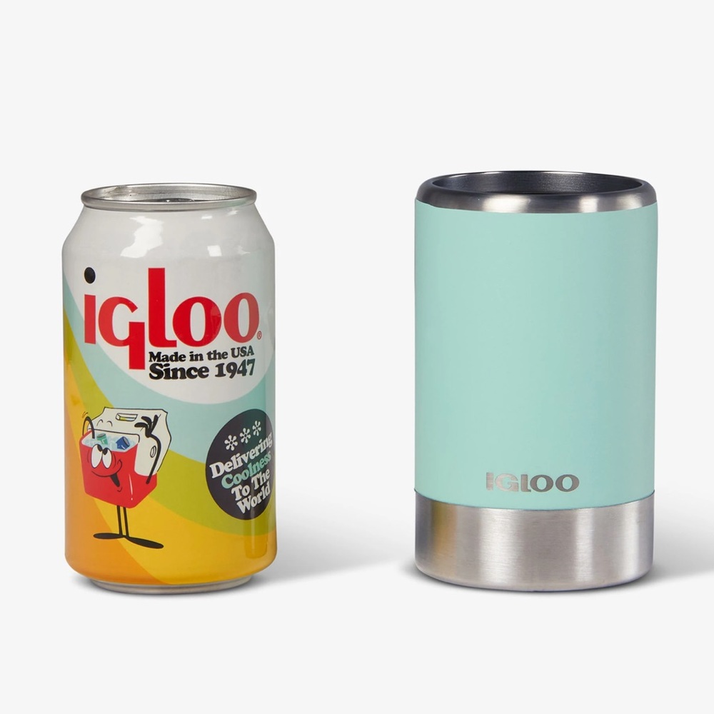 IGLOO 12oz Stainless Steel Coolmate | Seafoam